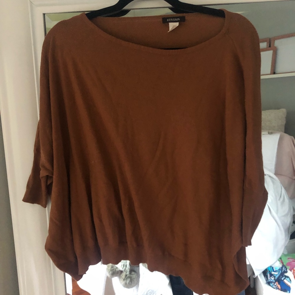 Brown sweater